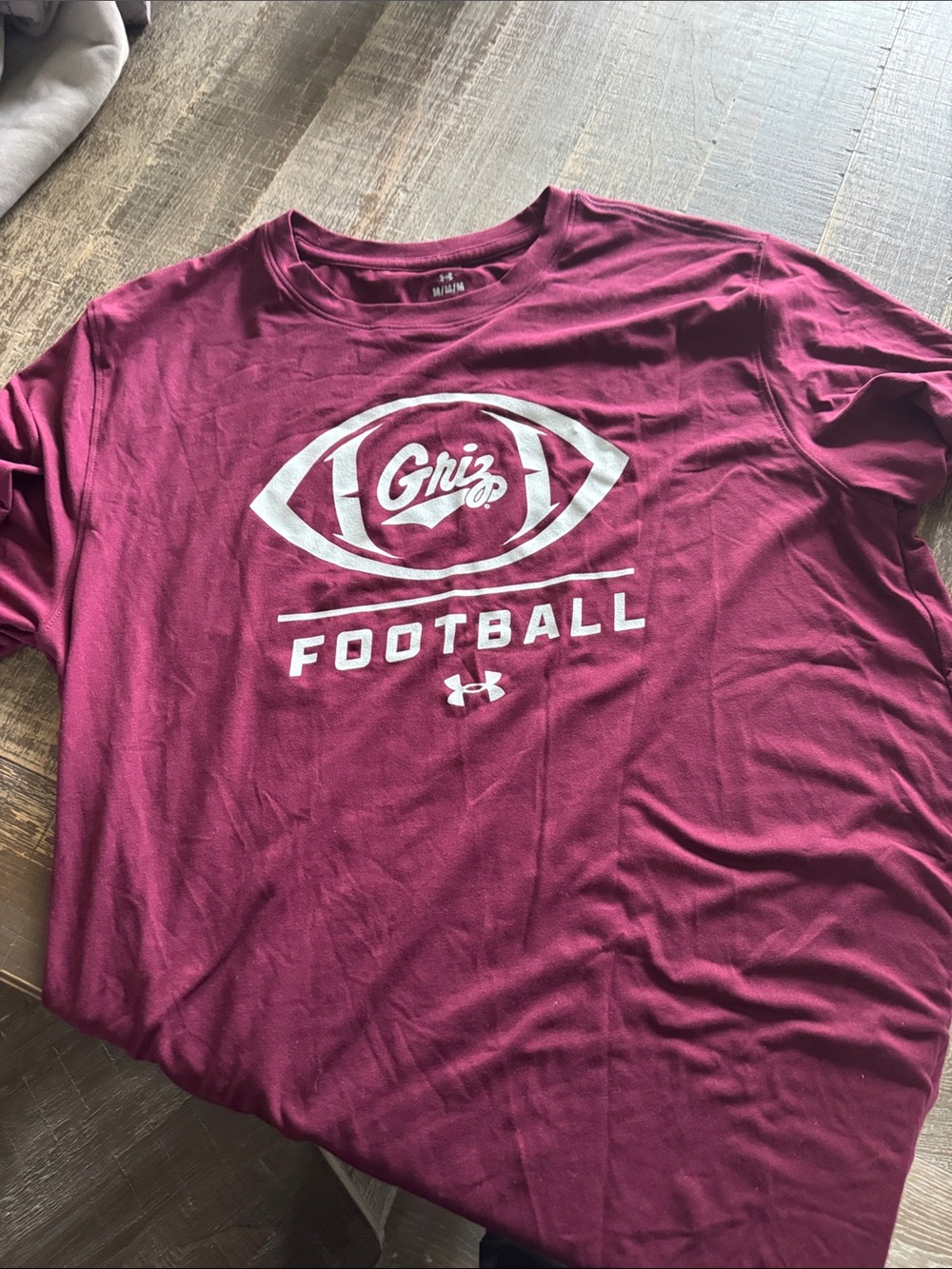 Under Armour Men’s Griz Football Dri Fit Tee